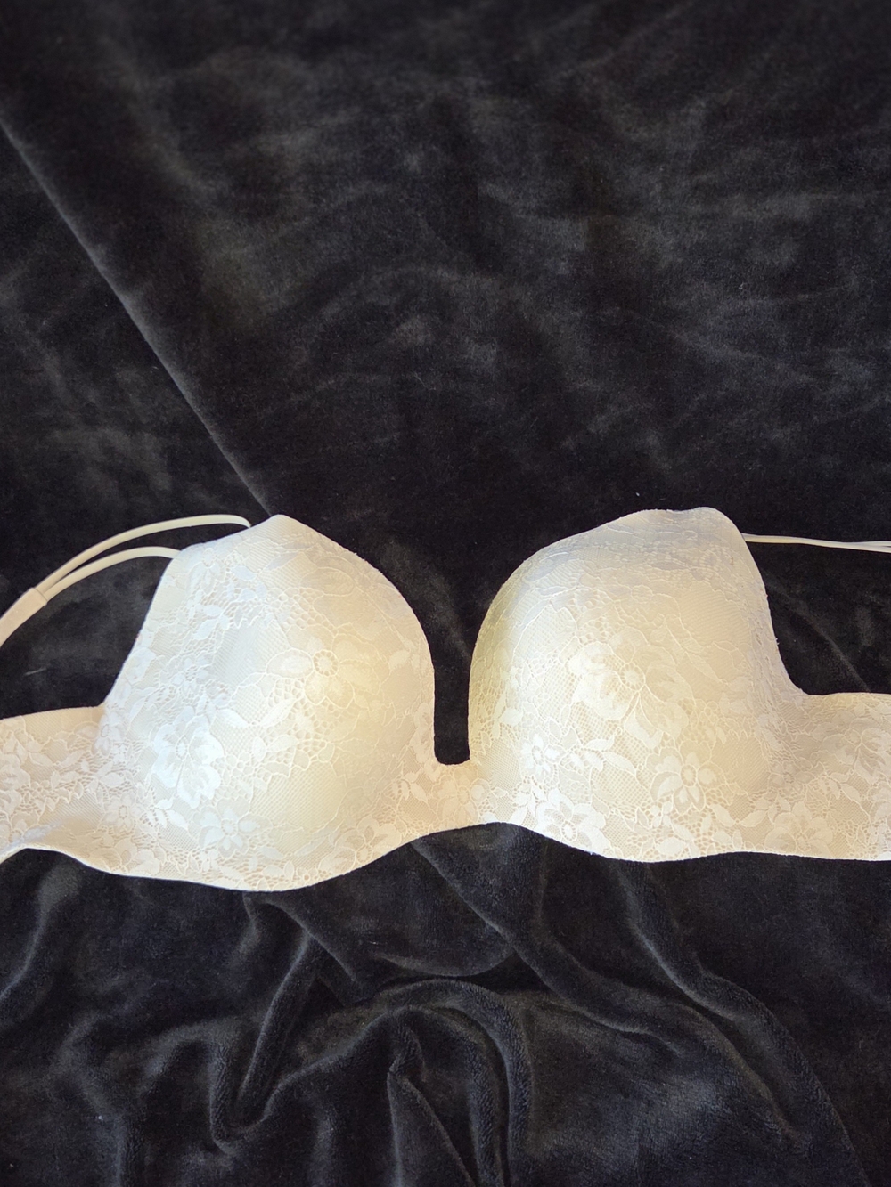 Victoria's Secret Beige Lace Push-Up Bra